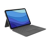 Logitech Custodia con tastiera Combo Touch per iPad Pro in Oxford Grey, Per iPad Pro da 11 pollici (1a, 2a, 3a e 4a gen)