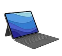 Logitech Custodia con tastiera Combo Touch per iPad Pro in Oxford Grey, per iPad Pro da 12,9” (5a e 6a generazione)