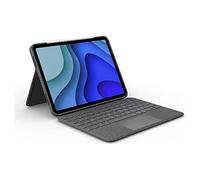 Logitech Custodia con tastiera Folio Touch per iPad Pro da 11 pollici (1a, 2a, 3a, 4a generazione - 2018, 2020, 2021, 2022) - Tastiera retroilluminata, touchpad, Smart Connector, tastiera AZERTY francese