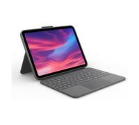 Logitech Custodia con tastiera IPAD 10.9 10TH COMBO TOUCH Oxford grey 920 011438