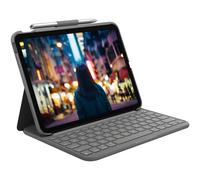 Logitech Custodia per Tablet Slim Folio con Tastiera Bluetooth Grigia