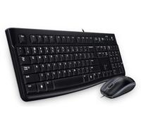 Logitech Desktop MK120 tastiera Mouse incluso USB Ebraico Nero