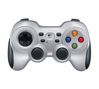Logitech F710 Wireless Gamepad, 2.4 GHz Wireless con Nano-Ricevitore USB, Controller Dual Vibration Feedback, 4 Switch D-Pad, PC, Grigio/Nero