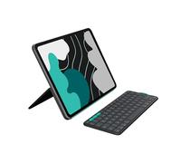 Logitech Flip Folio - Custodia con tastiera per iPad in Graphite, iPad Pro da 13 pollici (M4), iPad Air da 13 pollici (M2 e M3)