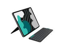 Logitech Flip Folio - Custodia con tastiera per iPad in Graphite, iPad Pro da 13 pollici (M4), iPad Air da 13 pollici (M2 e M3)
