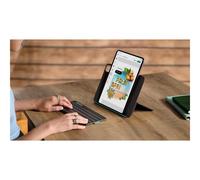 Logitech Flip Folio, custodia con tastiera per iPad Pro 11 pollici (M4) e iPad Air 11 pollici (M2 e M3)(5a generazione - 2024) -Custodia protettiva e riponibile con tastiera Bluetooth -Grafite,QWERTZ