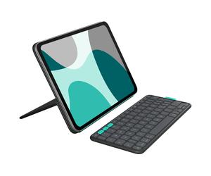 Logitech Flip Folio iPad Pro 11" M4/M5 Air 11" M2/M3 Grafit 920-013397