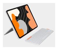 Logitech Flip Folio - Custodia con tastiera per iPad in Off-White, iPad Pro da 13 pollici (M4 e M5), iPad Air da 13 pollici (M2, M3 e M4)
