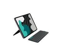 Logitech Flip Folio - Custodia con tastiera per iPad in Graphite, iPad Pro da 13 pollici (M4), iPad Air da 13 pollici (M2 e M3)