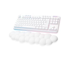 Logitech G 715 tastiera gamer wireless con illuminazione LIGHTSYNC RGB, tecnologia LIGHTSPEED, switch Touch (GX Brown) e poggiapolsi, compatibile con PC e Mac