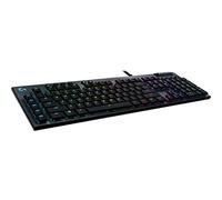 Logitech G 815 tastiera meccanica da gioco, switch tattile GL con profilo piatto, layout scandinavo - carbonio
