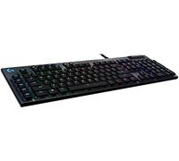 Logitech G 915 LIGHTSPEED Tastiera da gioco meccanica wireless con interruttori a chiave GL-tattili a basso profilo, LIGHTSYNC RGB, design ultra sottile, durata della batteria 30+ ore - Nero
