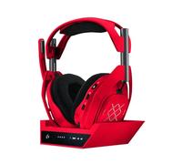 Logitech G Astro A50 X e base di ricarica Cuffie gaming wireless | Commutatore video e audio PLAYSYNC, HDMI 2.1 4K 120 Hz, 24 ore di batteria, 2,4 GHz e Bluetooth, per PC, PS5 e Xbox - Rosso
