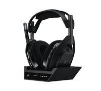 Logitech G Astro A50 X Cuffia con microfono gaming wireless LIGHTSPEED + base di ricarica, PRO-G GRAPHENE, PLAYSYNC su Xbox Series X|S, PS5, PC/Mac, Bluetooth, Passthru HDMI 2.1, Nero