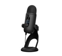 Logitech G Blue Yeti 2 microfono USB gaming a condensatore | Sensore di prossimità vocale, riduzione del rumore basata sull'IA, per streaming, podcast, registrazioni & Autori, PC/Mac