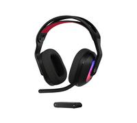 Logitech G Astro A20 X LIGHTSPEED Cuffia con microfono gaming wirelessper PS5, Xbox, Switch, PC con PLAYSYNC AUDIO a 2 sistemi, Bluetooth, LIGHTSYNC RGB e microfono su braccio a 48 kHz - Nero