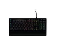 Logitech G G213 Prodigy Gaming Keyboard, LIGHTSYNC RGB, Tasti Mech-Cupola, Antizanzariera, pulsanti multimediali, AZERTY layout belga - Nero