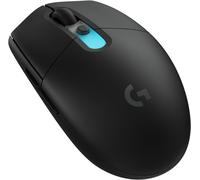 Logitech G G305 X SUPERLIGHT, mouse gaming wireless, mouse per PC ricaricabile ultraleggero da 61 g, sensore HERO 44K, LIGHTSYNC RGB, 6 pulsanti programmabili, LIGHTSPEED, Bluetooth, Mac/PC - Nero