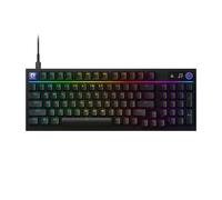 Logitech G G316 X 98, tastiera gaming, 8 kHz, switch Tactile hot-swap, struttura a guarnizione, display LED matrice & manopola, tasti PBT bicomponente, USB-C, RGB LIGHTSYNC, PC, ITA QWERTY - Nero