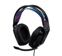 Logitech G G335, cuffia gaming cablata con microfono flip-to-mute, jack audio da