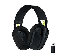 Logitech G G435 LIGHTSPEED, cuffia gaming wireless e Bluetooth - cuffie leggere over-ear, microfoni integrati, batteria da 18 ore, Dolby Atmos, PC, PS4, PS5, Nintendo Switch/Switch 2, mobile - Nero