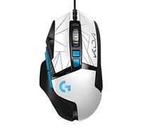 Logitech G G502 HERO K/DA Mouse Gaming Cablato Alte Prestazioni, Sensore HERO 25K, LIGHTSYNC RGB, Pesi Regolabili, Tasti programmabili, Attrezzatura ufficiale League of Legends - Bianco