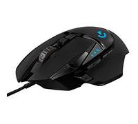 Logitech G G502 HERO Mouse Gaming Prestazioni Elevate, Sensore HERO 25K, 25.600 DPI, RGB, Pesi Regolabili, 11 Pulsanti Programmabili, Memoria Integrata, PC/Mac/Laptop, Nero