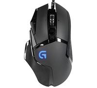 Logitech G G502 Mouse da Gioco Proteus Spectrum, Regolazione RGB e 11 Pulsanti Programmabili, 200 - 12.000 DPI, (Vecchia) Versione per l'Europa dell'Est, Con cavo - Nero