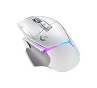 Logitech G G502 X PLUS Mouse Gaming Wireless LIGHTSPEED RGB - Mouse Ottico con Switch Ibridi LIGHTFORCE, LIGHTSYNC RGB, Sensore per Gaming HERO 25K, Compatibile con PC - macOS/Windows - Bianco