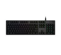 Logitech Tastiera Standard USB Interruttore a chiave meccanica QWERTY LED RGB Carbonio - 920-009343