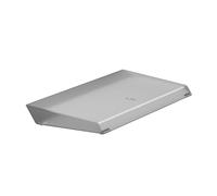 Logitech G G512 X PALM REST 98, poggiapolsi in acrilico che amplifica la barra luminosa LIGHTSYNC RGB, incisione al laser, supporto premium per tastiera gaming G512 X 98 - Trasparente