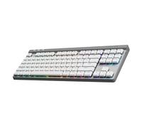 Logitech G Tastiera gaming wireless G515 LIGHTSPEED TKL in Bianco, Francese (AZERTY), Tactile