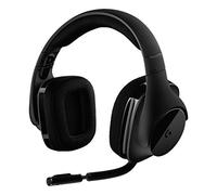 Logitech G G533 Cuffie Gaming Wireless con Microfono, Audio Surround 7.1, Cuffie DTS: X, Driver Pro-G 40 mm, Cancellazione Rumore, 2.4 GHz Wireless, USB, Leggere, Batteria 15h, PC/Mac - Nero