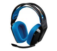 Logitech G G535 Lightspeed Cuffia con microfono gaming wireless - Cuffie supra-aurali leggere, microfono flip-to-mute, 33 ore batteria, compatibile PS5, PS4, PC, ricaricabile tramite USB-C - Nero/blu