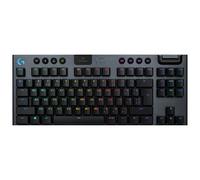 Logitech G G915 TKL TENKEYLESS LIGHTSPEED WIRELESS RGB MECHANICAL GAMING KEYBOARD TECLADO RF WIRELESS + BLUETOOTH PORTUGUÉS CARBONO