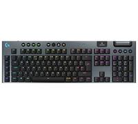 Logitech G Tastiera gaming RGB wireless G915 X TKL in Nero, Français (Azerty), Clicky