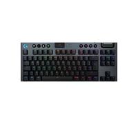 Logitech G G915 X LIGHTSPEED TKL Tastiera gaming wireless a profilo ribassato, Layout Spagnolo QWERTY, Tattile - Nero