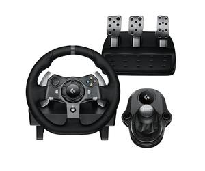 Logitech G G920 Driving Force Racing Steering Wheel and Gear Knob for Xbox One/PC