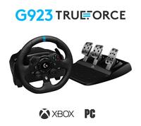 Logitech G G923 Racing Wheel and Pedals for Xbox X|S, Xbox One and PC Nero USB S