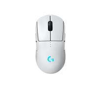 Logitech G PRO 2 LIGHTSPEED mouse da gaming wireless per destrimani o mancini, fino 4 pulsanti laterali magnetici personalizzabili e commutabili, sensore da 44.000 DPI, ricarica USB-C, PC/Mac - Bianco