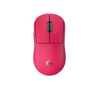 Logitech G PRO X SUPERLIGHT 2c, mouse gaming wireless mouse compatto Pro-Grade da 53 g con 5 pulsanti programmabili, ricarica USB-C, sensore a 44K DPI, aggiornamento fino a 8 kHz, PC/Mac - Rosa