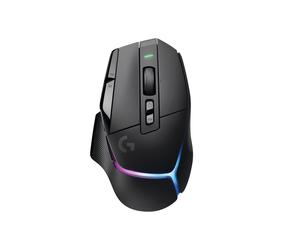 Logitech G Mouse gaming RGB wireless G502 X Plus in Nero