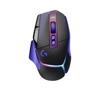 Logitech G Mouse gaming RGB wireless G502 X Plus in Nero/Viola