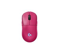 Logitech G PRO 2 LIGHTSPEED mouse da gaming wireless per destrimani o mancini, fino a 4 pulsanti laterali magnetici personalizzabili e commutabili, sensore da 44.000 DPI, ricarica USB-C, PC/Mac - Rosa