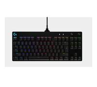 Logitech G PRO Tastiera gaming meccanica (Nero) ITA QWERTY | Ultraportatile, senza tastierino, cavo micro-USB rimovibile, retroilluminazione RGB LIGHTSYNC 16,8M, PC/Mac