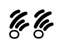 Logitech G PRO - Piedini per mouse da gioco wireless (confezione da 2)