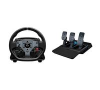 Logitech G PRO Racing Wheel, Direct Drive 11 Nm + PRO Racing Pedals, freno con cella di carico + Playseat Trophy, Edition - per PS5, PS4 e PC - Nero