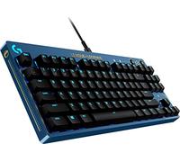 Logitech G PRO Tastiera Gaming Meccanica - Design Ultraportatile Tenkeyless, Cavo USB Rimovibile, Tasti Retroilluminati LIGHTSYNC RGB, Edizione Ufficiale League of Legends, Blu/Oro, Layout US
