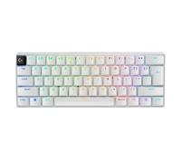 Logitech G PRO X 60 - Tastiera da gioco senza fili in Bianco, Inglese Internazionale (QWERTY), Tactile