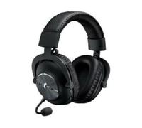 LOGITECH PRO X headset + Stand CUFFIE GAMING, Nero